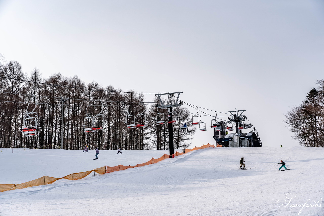 恵庭市民スキー場　ペアリフト新設から3シーズン目。とっても綺麗なリフトに加えて、スキー＆スノーボードのレンタルは無料。初心者に優しいローカルゲレンデ！